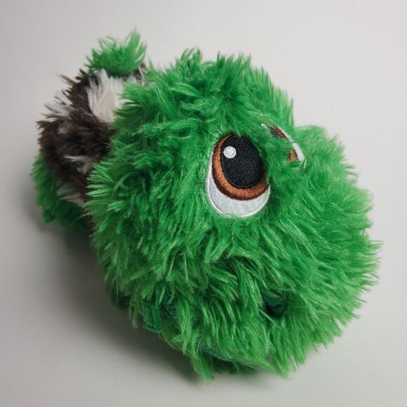 Stuffies Shuffles Turtle Plush 9" Secret Pouch Zipper Stuffed Animal Green Brown - Picture 1 of 13